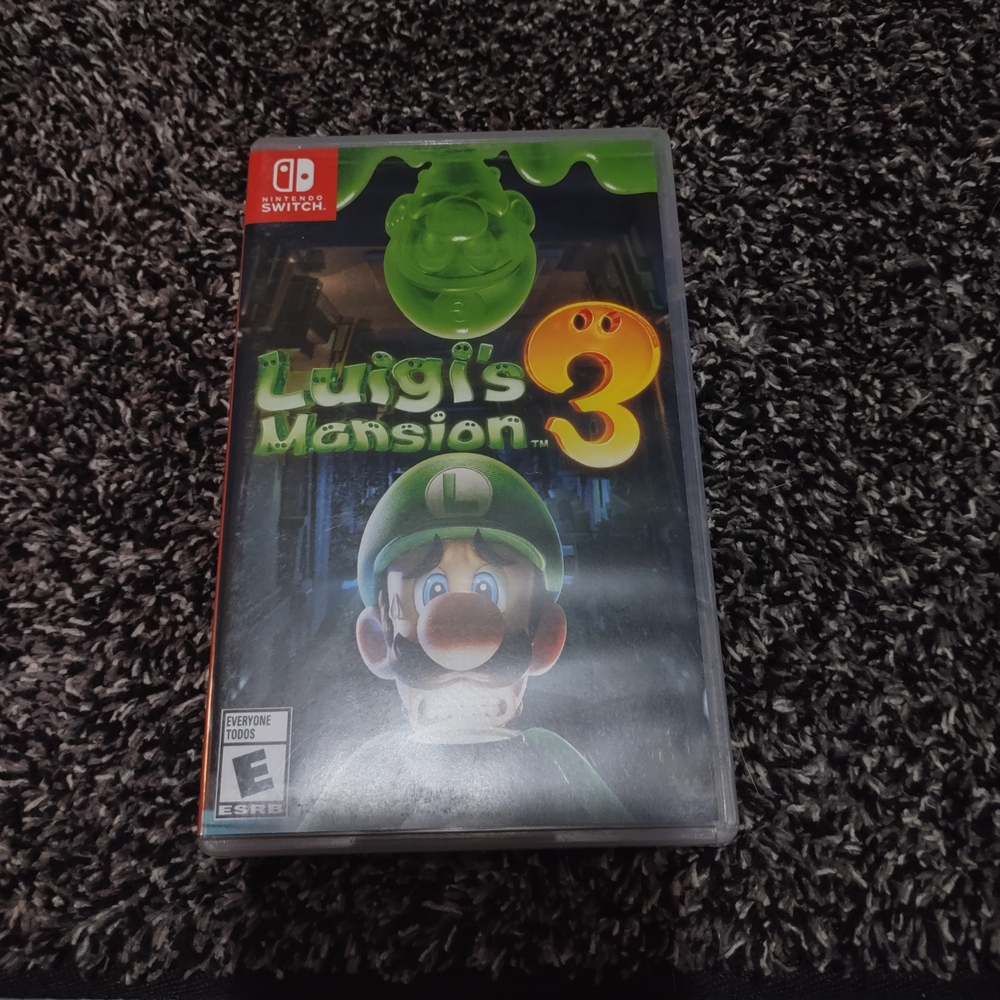 Replacement Case Only -- Luigi's Mansion 3